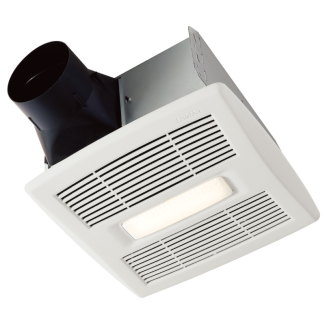 Broan Flex Series 80 CFM 1.2 Sones Ventilation Fan Energy Star with LED Light - AE80BL