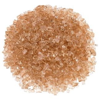 American Fire Glass® Fire Glass - Champagne - 1/4 Inch