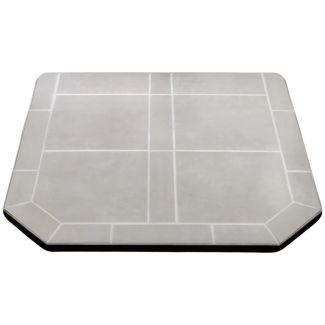 Comfortbilt 36-IN x 36-IN Standard Hearth Pad - Agate Gray