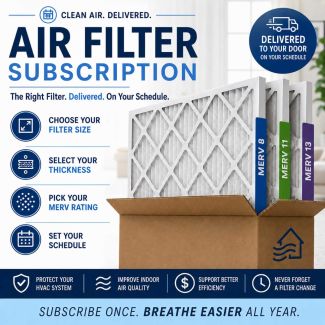 Subscribe & Save HVAC Air Filters