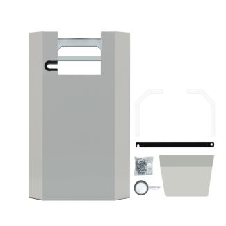 PGS Grills Aluminum Stainless Steel Pedestal Mount - AS PED