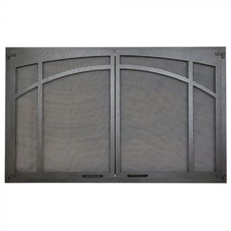 Superior Arched Screen Door - Textured Iron