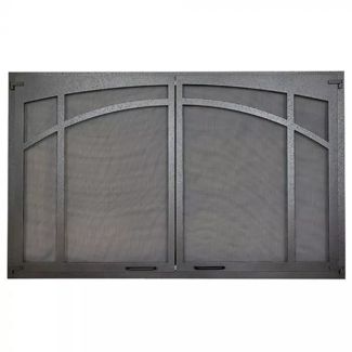 Superior Arched Screen Door - Textured Iron