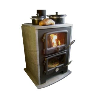 Nectre BB0750 Wood Cook Stove & Oven by Vermont Bun Baker - Heats 1000 Sq Ft