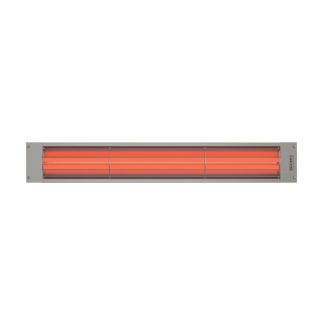 Bromic Heating Cobalt Smart-Heat 4000W 240V 44 inch Electric Ceiling Wall Mount Radiant Infrared Outdoor Patio Heater in Silver BH0610003