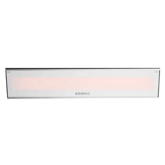 Bromic Heating Platinum Smart-Heat Marine 4500W 208V 53 inch Electric Ceiling Wall Mount Radiant Infrared Outdoor Patio Heater in White BH3622007