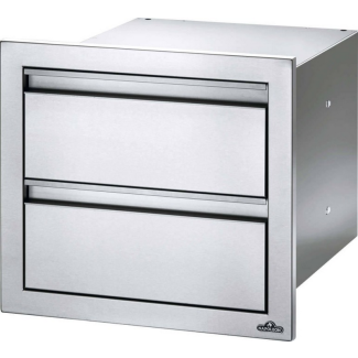 Napoleon 18" X 16" Double Storage Drawer - BI-1816-2DR