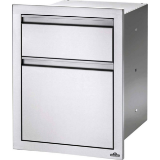 Napoleon 18" X 24" Double Storage Drawer - Large & Standard - BI-1824-2DR