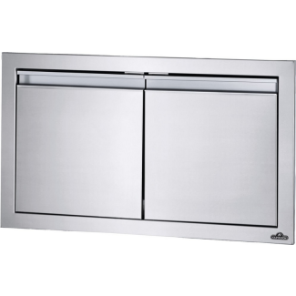 Napoleon Stainless Steel 30" x 16" Small Double Access Door - BI-3016-2D