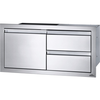 Napoleon 36" X 16" Single Door & Double Drawer Combo - BI-3616-1D2DR