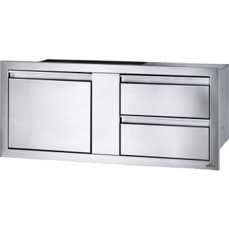 Napoleon 42" X 16" Single Door & Double Drawer Combo - BI-4216-1D2DR