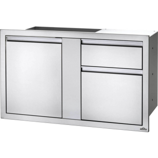Napoleon 42" X 24" Large Door & Waste Bin Drawer - BI-4224-1D1W