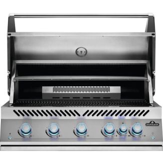 Napoleon 38" BIG Series Built In Stainless Steel Gas Grill with Rear Infrared Burner for Natural Gas - BIG38RBNSS
