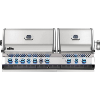Napoleon 44" Prestige PRO 825 Built In Stainless Steel Gas Grill for Natural Gas - BIPRO825RBINSS-3
