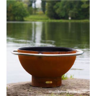 Fire Pit Art Gas Fire Pit- Bella Luna