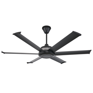 Big Ass Fans Mammoth  60" Smart Indoor/Outdoor Black Ceiling Fan with Wifi Enable