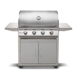 Blaze LBM 32-Inch 4-Burner Gas Grill W/Freestanding Cart - BLZ-4LBM
