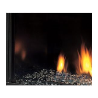 Monessen Black Porcelain Panels For VFF36/Aria Fireplace - BLPVFF36C