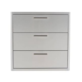 Blaze 30-Inch Stainless Steel Triple Access Drawer -BLZ-30W-3DRW-LT