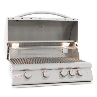 Blaze Gas Grill- LTE-  4 Burner Marine Grade With Lights- Propane