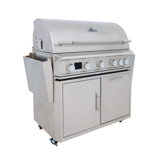 Blaze Stainless Steel Freestanding Grill Cart for LTE Pro 40" Gas Grills - BLZ-5LTEPRO-CART-LTSC