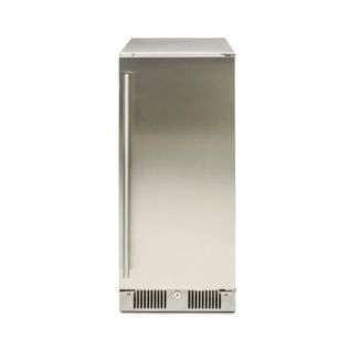Blaze 15" Built In Stainless Steel Outdoor Rated Refrigerator with 3.2 Cu. Ft. Capacity - BLZ-SSRF-15