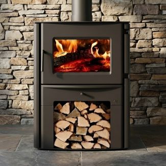 2,000 Sq Ft Wood Burning Stove with Blower & Pedestal EPA Certified by Breckwell - SW2.0 / B36T