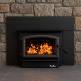 Buck Stove 21 Wood Burning Fireplace Insert with Blower - FP 21 - Heats 1800 Sq Ft