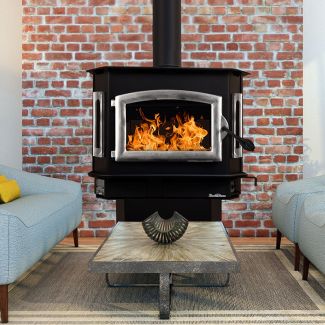 Buck Stove 81 Wood Stove W/Blower - Heats 2700 Sq Ft