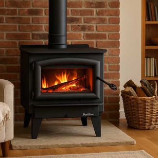 Buck Stove 21 Wood Stove W/Blower - Heats 1800 Sq Ft