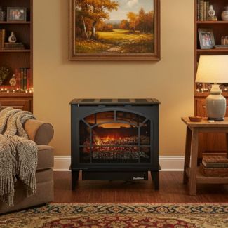 Buck Stove Townsend II Ventless Gas Heating Stove with Logs - NV S-TOWNSEND