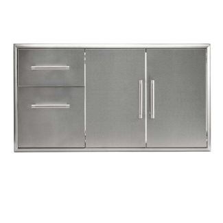 Coyote 45" Stainless Steel Double Access Doors & Access Drawer - C3-CD2DC
