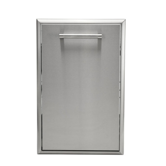 Coyote 18" Stainless Steel Front To Back Trash Recycle Combo - C3-FBTRC
