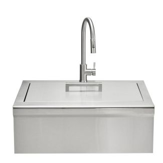 Coyote 30" Stainless Steel Outdoor Farmhouse Sink - C3FHSINK