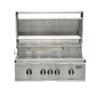 Coyote S-Series 36-Inch 5-Burner Built-In Gas Grill W/Build Your Own Kitchen Options - C3SL36-KIT