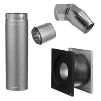 Comfortbilt 3-IN Horizontal Vent Kit - No Rise - CB-HEK1-3