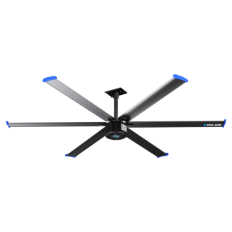 Coolboss 24' HVLS Industrial Ceiling Fan 524,422 CFM Covers 25000 + Sq Ft - CB-24HVLS