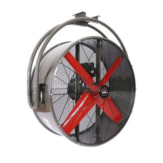 Triangle Fans 48" 1 Speed 1 HP 115V 1-Phase Totally Enclosed Motor Belt Drive - Ceiling Mount Fan - CMB4815