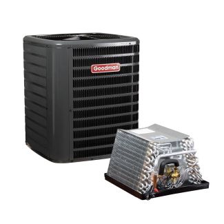 Goodman 2.5 Ton 14.3 SEER2 Heat Pump with Mobile Home Coil with TXV - GLZS4BA3010 / ACiQ-MH36EU3VYED