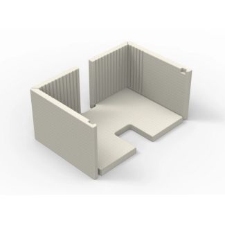Osburn Refractory Panel Kit for Steel or Soapstone Base - AC01236
