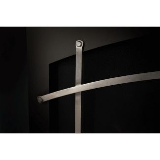 Napoleon Arched Satin Nickel (pairs with Whitney) - AEAX36SN