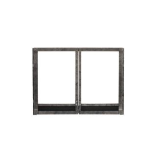 Empire Forged Iron Operable Doors in Distressed Pewter - DDF42CPD