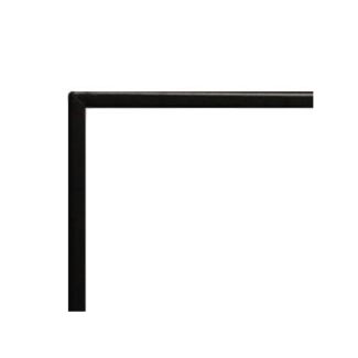 Empire 3/4" Matte Black Beveled Front Trim - DF601VBL
