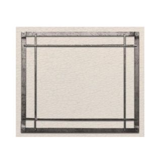 Empire Forged Iron Rectangle Inset in  Oil-Rubbed Bronze - DFF40FBZT