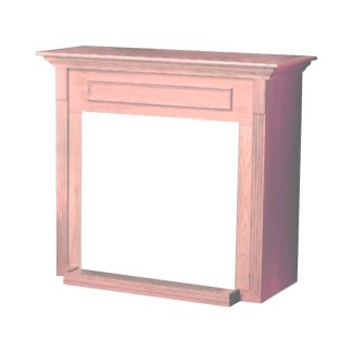 Empire Unfinished Hardwood Standard Mantel Cabinet - EMBF3SUH