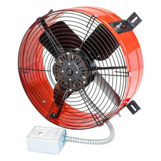 Maxx Air Premium 1300 CFM Gable Mount Power Attic Ventilator in Red - CX1500 RED