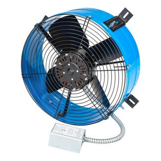Maxx Air Premium 1600 CFM Gable Mount Power Attic Ventilator in Blue - CX1600 BLU