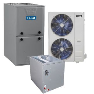 4 Ton 15.5 SEER 96% AFUE 140,000 BTU ACiQ High Efficiency Gas Furnace and Air Conditioner System | Inverter - ACIQ-48-AC / ACIQ-60-ACL / N96MSN1402422A