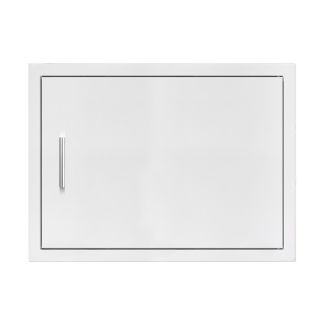 Summerset Stainless Steel 27" x 20" Horizontal Access Door with Hidden Hinge (Reversible Door) - DH-27