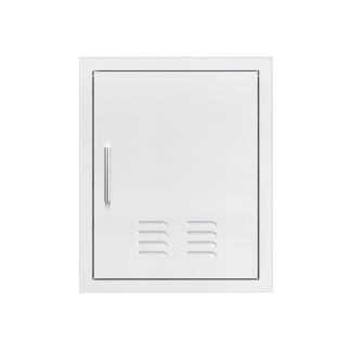 Summerset Stainless Steel 18" x 22" Vented Vertical Access Door with Hidden Hinge - Left Side Opening - DV-18VL